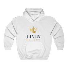 Load image into Gallery viewer, Unisex Hoodie Circle Crown Black/Gold print