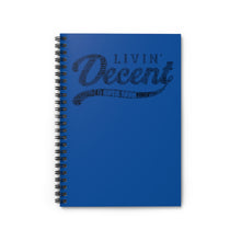 Load image into Gallery viewer, Spiral Notebook Royal/Black - Ruled Line