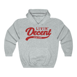 Unisex Hoodie Red Print