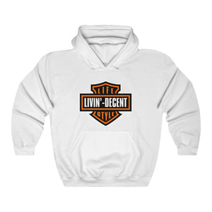 Unisex Hoodie Ridin' Decent Lifestyle Print