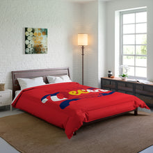 Load image into Gallery viewer, Comforter Red w/ CO Flag print