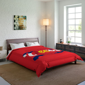 Comforter Red w/ CO Flag print