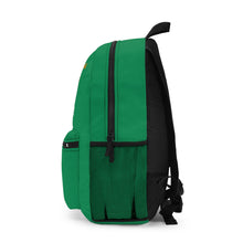 Load image into Gallery viewer, Backpack Green w/ Regal print