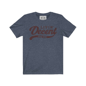 Unisex Jersey Word Cloud w/burgundy print