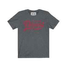 Load image into Gallery viewer, Unisex Jersey Word Cloud w/red print