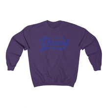 Load image into Gallery viewer, Unisex Crewneck Sweatshirt Word Cloud w/Royal Print