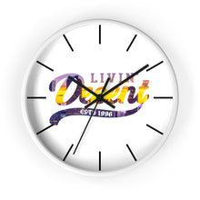 Load image into Gallery viewer, Wall Clock Colorado Skyline