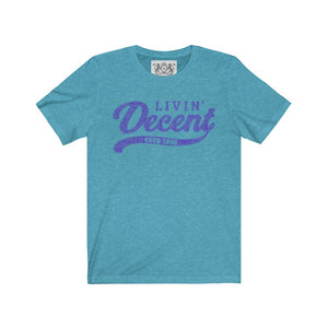 Unisex Jersey Word Cloud w/purple print