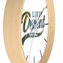 Load image into Gallery viewer, Wall Clock Miami Skyline