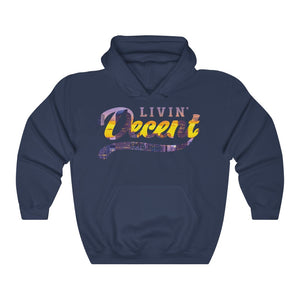 Unisex Hoodie Denver Skyline Print