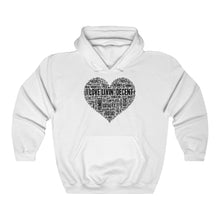 Load image into Gallery viewer, Unisex Hoodie Love Livin&#39; w/black Print