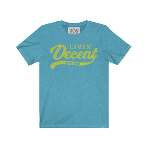 Unisex Jersey Word Cloud w/yellow print