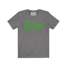 Load image into Gallery viewer, Unisex Jersey Word Cloud w/kelly green print