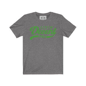 Unisex Jersey Word Cloud w/kelly green print
