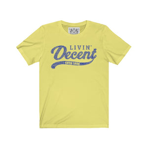 Unisex Jersey Word Cloud w/royal print