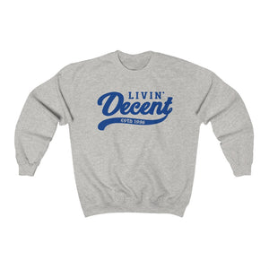 Unisex Crewneck Sweatshirt w/Royal Print