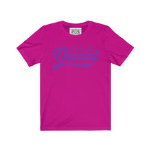 Load image into Gallery viewer, Unisex Jersey Word Cloud w/purple print