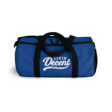 Load image into Gallery viewer, Duffel Bag Royal w/ White Print