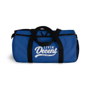 Duffel Bag Royal w/ White Print