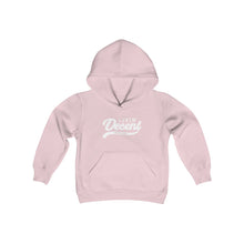 Load image into Gallery viewer, Youth Hoodie White Print