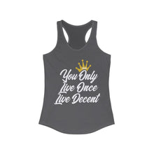 Load image into Gallery viewer, Women&#39;s YOLO Tank w/ white print