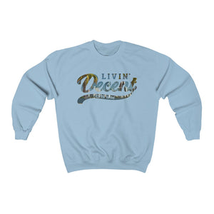 Unisex Crewneck Sweatshirt w/Miami Skyline Print