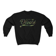 Load image into Gallery viewer, Unisex Crewneck Sweatshirt w/Camo Print