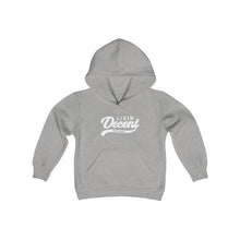 Load image into Gallery viewer, Youth Hoodie White Print