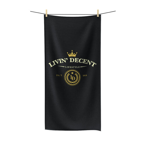 Polycotton Beach Towel Lifestyle Print