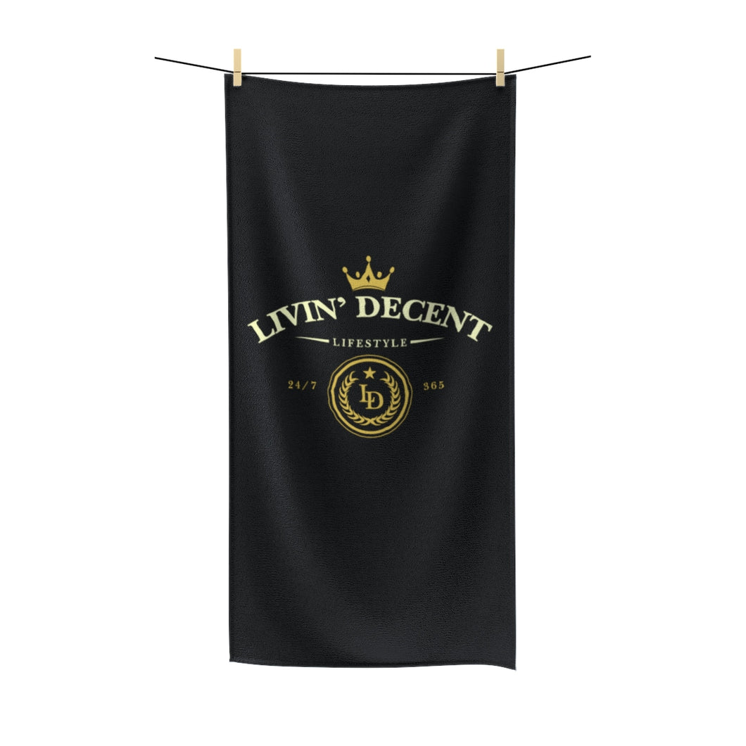 Polycotton Beach Towel Lifestyle Print