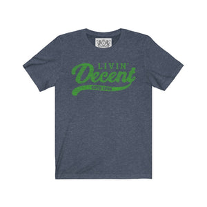 Unisex Jersey Word Cloud w/kelly green print