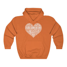 Load image into Gallery viewer, Unisex Hoodie Love Livin&#39; w/white Print