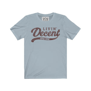 Unisex Jersey Word Cloud w/burgundy print