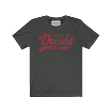 Load image into Gallery viewer, Unisex Jersey Word Cloud w/red print