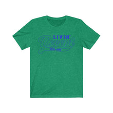 Load image into Gallery viewer, Unisex Jersey Short Sleeve Royal Outline Print