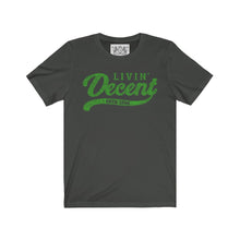 Load image into Gallery viewer, Unisex Jersey Word Cloud w/kelly green print
