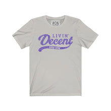 Load image into Gallery viewer, Unisex Jersey Word Cloud w/purple print