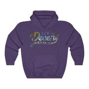 Unisex Hoodie Miami Skyline Print