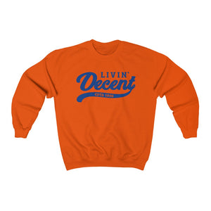 Unisex Crewneck Sweatshirt w/Royal Print