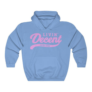 Unisex Hoodies Pink Print