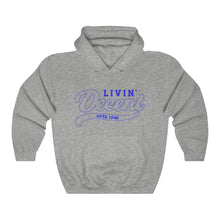 Load image into Gallery viewer, Unisex Hoodie Royal Outline Print