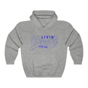 Unisex Hoodie Royal Outline Print