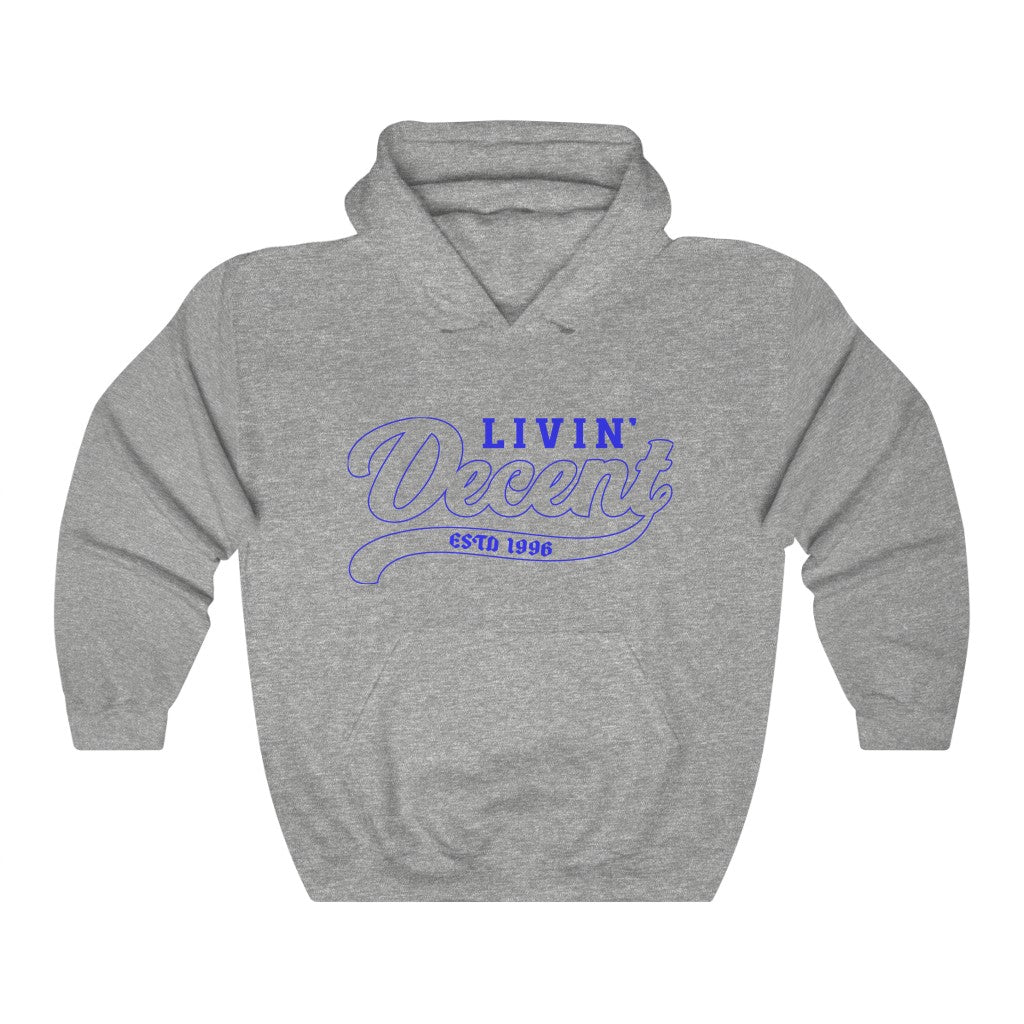 Unisex Hoodie Royal Outline Print