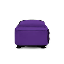 Load image into Gallery viewer, Backpack Purple w/ Lifestyle print