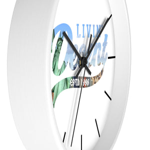 Wall Clock NY Skyline