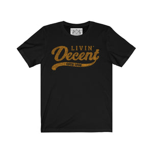Unisex Jersey Word Cloud w/orange print