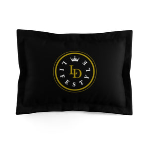 Pillow Sham Black w/ Lifestyle 2 Print