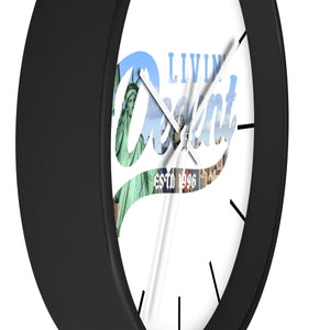 Wall Clock NY Skyline