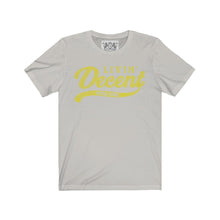 Load image into Gallery viewer, Unisex Jersey Word Cloud w/yellow print