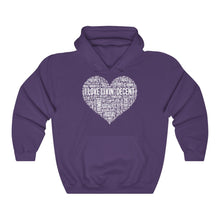 Load image into Gallery viewer, Unisex Hoodie Love Livin&#39; w/white Print